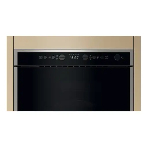 Whirlpool WMN464BX microondas Negro, Acero inoxidable Microondas combinado Integr