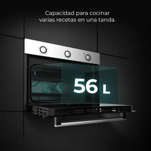 Horno 56 L Negro 02824 CECOTEC