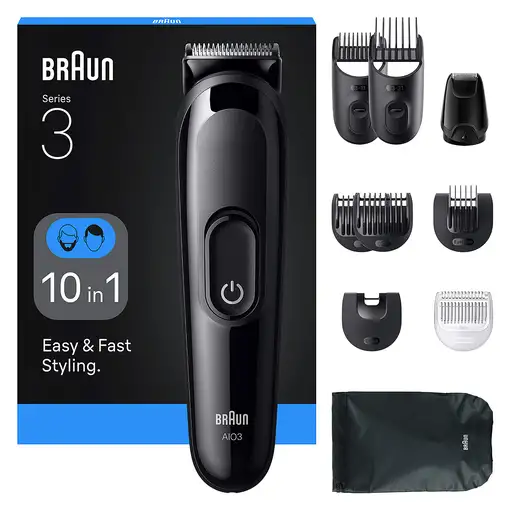 Braun AIO3560 cortadora de pelo y maquinilla Negro 14 Níquel-metal hidruro (NiMH)