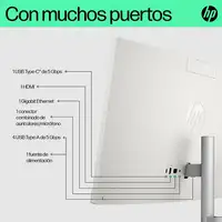 HP 24-cr0094ns Intel® Core™ i3 i3-1315U 60,5 cm (23.8\) 1920 x 1080 Pixeles Pantal