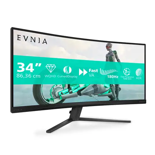 Philips Evnia 34M2C3500L/00 pantalla para PC 86,4 cm (34") 3440 x 1440 Pixeles Wi