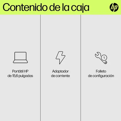 HP 15-fd0036ns Intel® Core™ i3 i3-N305 Portátil 39,6 cm (15.6\) Full HD 8 GB DDR4-