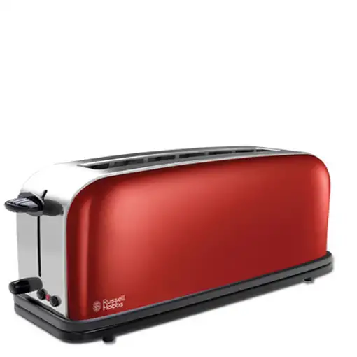 Russell Hobbs Flame Red 2 rebanada(s) Rojo, Acero inoxidable