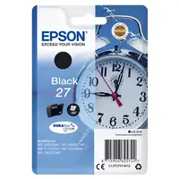 Epson Alarm clock Singlepack Black 27 DURABrite Ultra Ink Epson Alarm clock Singlepack Black 27 DURABrite Ultra Ink