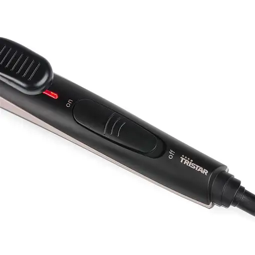 Tristar HD-2421 Utensilio de peinado Rizador de pelo Caliente Negro, Rosa 25 W 1,