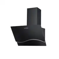 SCHNEIDER Campana extractora, 60cm, 594 m³/h, 3 velocidades, Negro SCHD2A60EBV