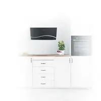 SCHNEIDER Campana extractora, 60cm, 594 m³/h, 3 velocidades, Negro SCHD2A60EBV