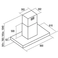 CATA ISLA LEGEND Gris, Negro 710 m³/h CATA ISLA LEGEND Gris, Negro 710 m³/h