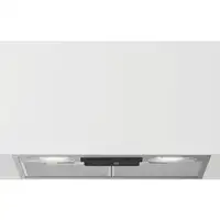 Beko HNU51311S campana Telescópica o extraplana Plata 381 m³/h