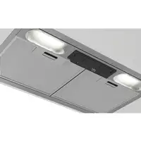 Beko HNU51311S campana Telescópica o extraplana Plata 381 m³/h