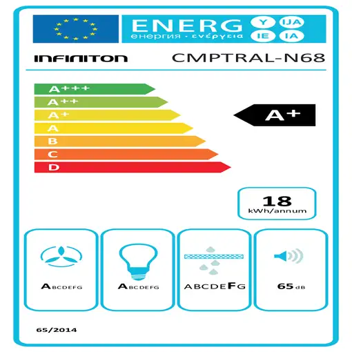Infiniton CMPTRAL-N68 Negro