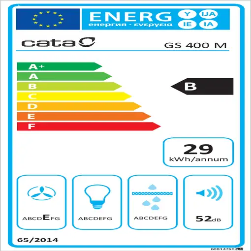 CATA GS-400 M De pared Blanco B 290 m³/h