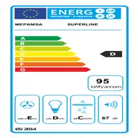 Mepamsa Superline 45 Semintegrada (extraíble) Acero inoxidable 415 m³/h Mepamsa Superline 45 Semintegrada (extraíble) Acero inoxidable 415 m³/h