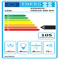 CATA OMEGA 900 WH De pared Blanco C 645 m³/h