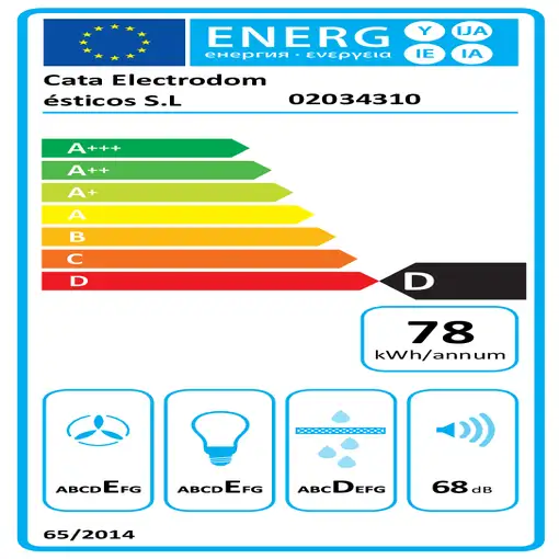 CATA TF 5260 X Semintegrada (extraíble) Acero inoxidable D 325 m³/h