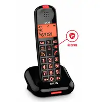 SPC Comfort Kairo Teléfono DECT Identificador de llamadas Negro