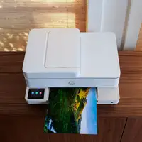 HP ENVY 6520e Inalámbrico All-in-One Color Impresora, Instant Ink; Impresión de fo