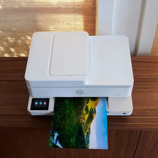 HP ENVY 6520e Inalámbrico All-in-One Color Impresora, Instant Ink; Impresión de fo