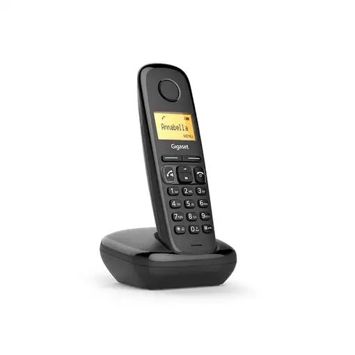 Gigaset A270 Teléfono DECT Identificador de llamadas Negro