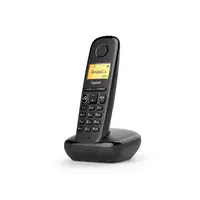 Gigaset A270 Teléfono DECT Identificador de llamadas Negro