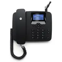 Motorola FW200L Teléfono DECT Identificador de llamadas Negro