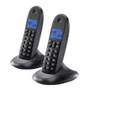 Motorola C1002 teléfono Teléfono DECT Identificador de llamadas Gris