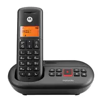 Motorola E211 Teléfono DECT Identificador de llamadas Negro
