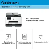 HP OfficeJet Pro 9132e Inalámbrico All-in-One Color Impresora, Servicio Instant In