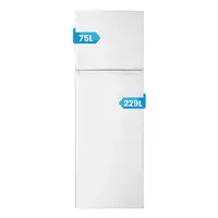 Nevera y congelador Independiente 304 L Blanco FG-300D72WEP INFINITON