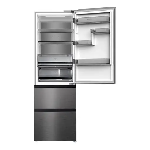 Nevera y congelador Independiente 401 L Gris Oscuro FRD-401T91DEV INFINITON