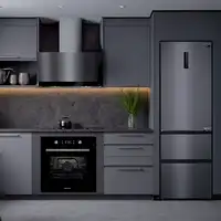 Nevera y congelador Independiente 401 L Gris Oscuro FRD-401T91DEV INFINITON