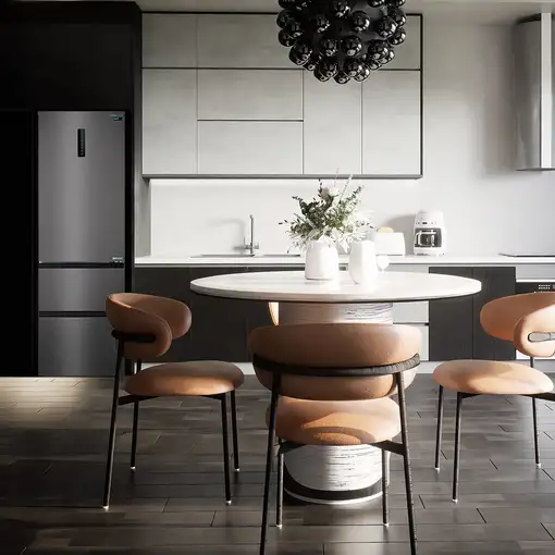 Nevera y congelador Independiente 401 L Gris Oscuro FRD-401T91DEV INFINITON