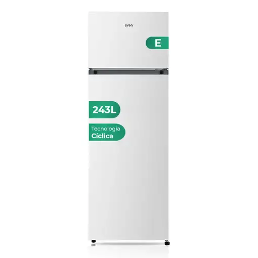 Frigoríficos dos puertas Independiente 243 L Blanco SF165501E SVAN