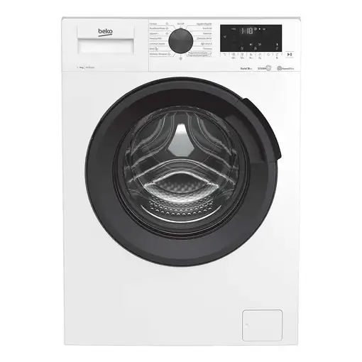 Lavadora carga frontal 9 kg 1400 RPM Blanco BM3WFT3941WB BEKO