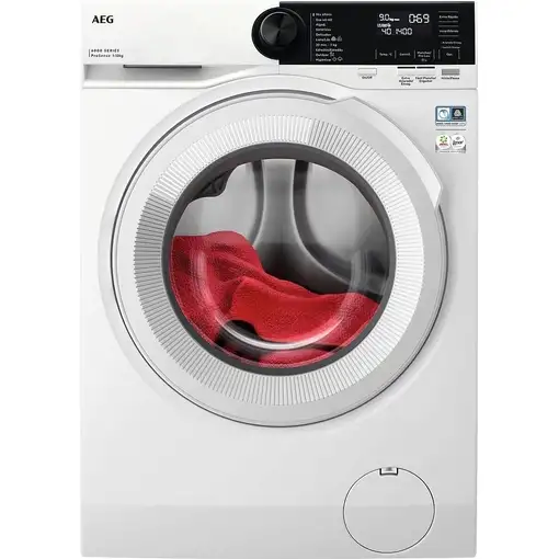 Lavadora carga frontal 10 kg 1351 RPM Blanco 914 915 747 AEG