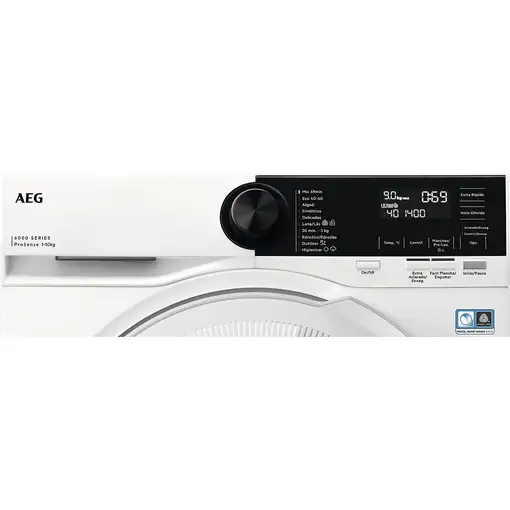 Lavadora carga frontal 10 kg 1351 RPM Blanco 914 915 747 AEG