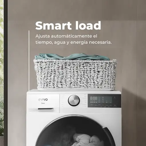 Lavadora inox de 12 kg, 1350 rpm, Nova 12X EVVO