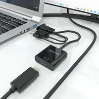 AISENS Cable conversor SVGA+Audio a HDMI, SVGA/M+Jack 3.5/M+USB-A/M-HDMI A/H, Negr