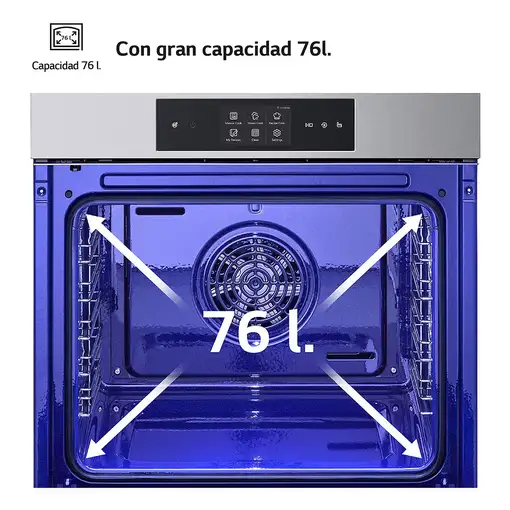 Horno 76 L Wi-Fi Acero inoxidable WS9D7651WS.BSTQEUR LG
