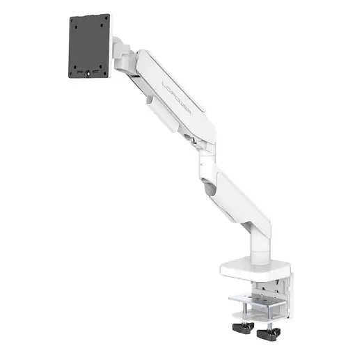 LC-Power LC-EQ-A49W soporte para monitor 124,5 cm (49'') Escritorio Blanco