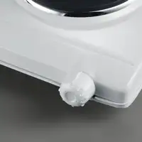 Severin DK 1042 hobs Blanco Encimera Hornillo eléctrico / Placa eléctrica 2 zona(