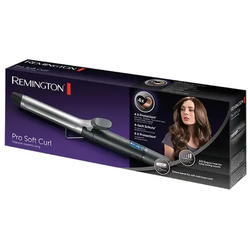 Remington CI 6525 Rizador de pelo Caliente Negro