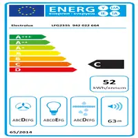 Electrolux LFG235S Encastrada Gris 330 m³/h Electrolux LFG235S Encastrada Gris 330 m³/h