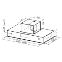 Mepamsa Cielo De techo Acero inoxidable 740 m³/h