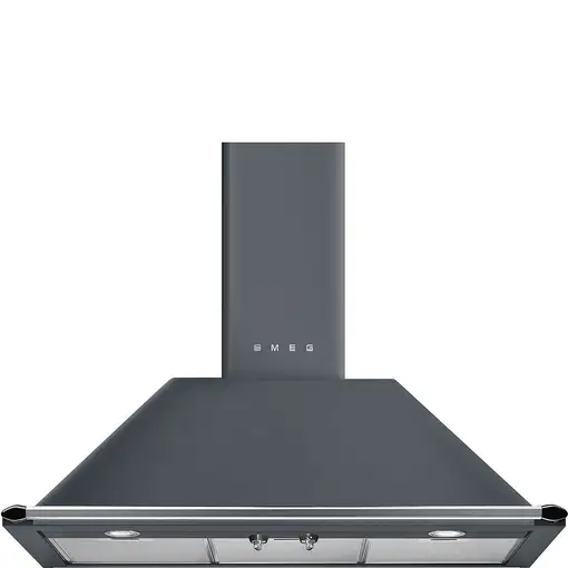 Smeg KT90GRE campana De pared Gris 567 m³/h Smeg KT90GRE campana De pared Gris 567 m³/h