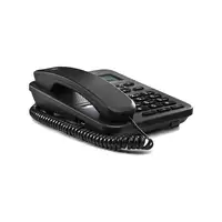 Motorola CT202 Teléfono analógico Identificador de llamadas Negro