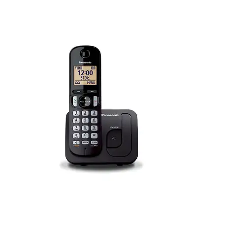 Panasonic KX-TGC210 Teléfono DECT Identificador de llamadas Negro