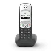 Gigaset A690 Teléfono analógico Negro, Plata