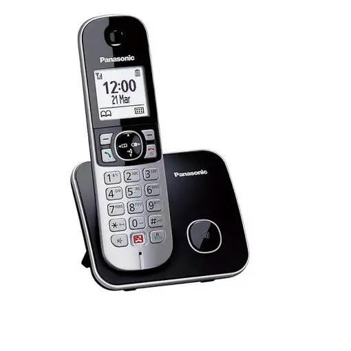 Panasonic KX-TG6851 Teléfono DECT Identificador de llamadas Negro, Gris Panasonic KX-TG6851 Teléfono DECT Identificador de llamadas Negro, Gris