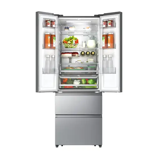 Hisense RF632N4AIC1 nevera puerta lado a lado Independiente 485 L C Plata, Acero